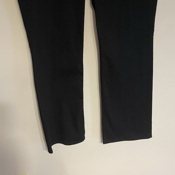 H & M Divided Women Sz XXL Black Denim 5-Pocket Wide Leg Jeans NWT - Picture 2 of 9